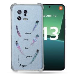 Coque Renforcée Transparente pour Xiaomi Mi 13 Plume Couleur