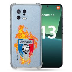 Coque Renforcée Transparente pour Xiaomi Mi 13 Pompier Feu