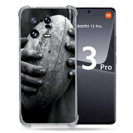 Coque Renforcée pour Xiaomi Mi 13 PRO Sport Rugby Ballon Vintage
