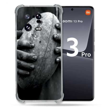Coque Renforcée pour Xiaomi Mi 13 PRO Sport Rugby Ballon Vintage