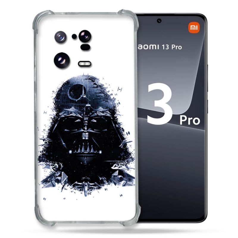 Coque Renforcée pour Xiaomi Mi 13 PRO Star Wars - Dark Vador Blanc