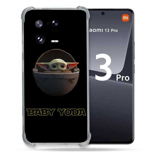 Coque Renforcée pour Xiaomi Mi 13 PRO Star Wars - Yoda bebe noir