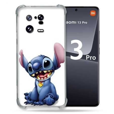 Coque Renforcée pour Xiaomi Mi 13 PRO Stitch Blanc
