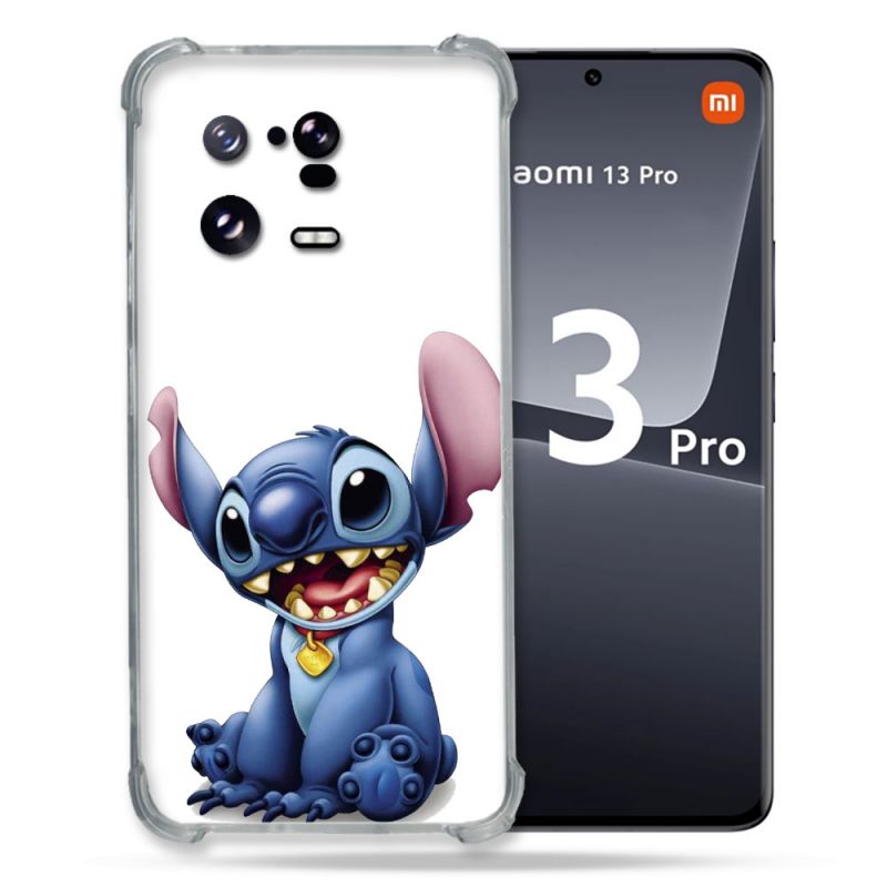 Coque Renforcée pour Xiaomi Mi 13 PRO Stitch Blanc