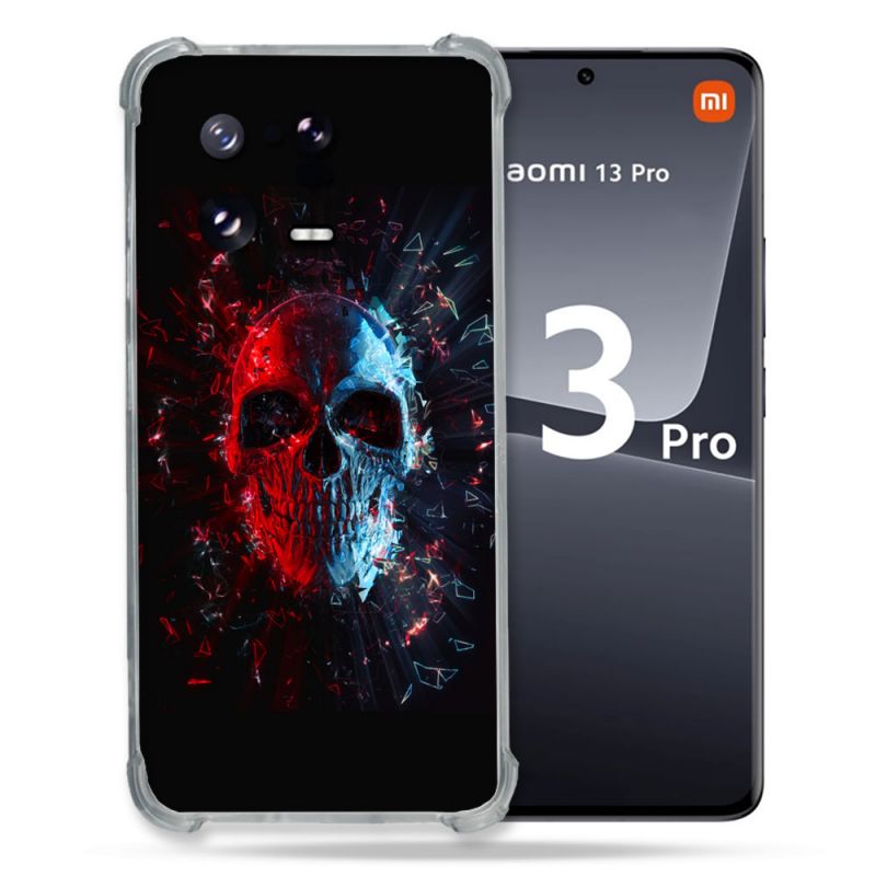 Coque Renforcée pour Xiaomi Mi 13 PRO Tete de Mort Deflagration