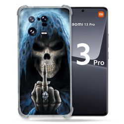 Coque Renforcée pour Xiaomi Mi 13 PRO Tete de Mort Doigt