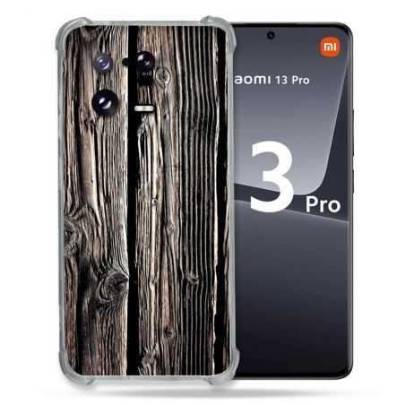 Coque Renforcée pour Xiaomi Mi 13 PRO Texture Bois