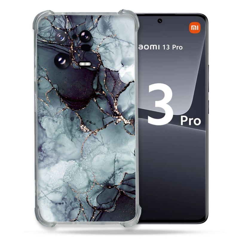 Coque Renforcée pour Xiaomi Mi 13 PRO Texture Marbre Gris