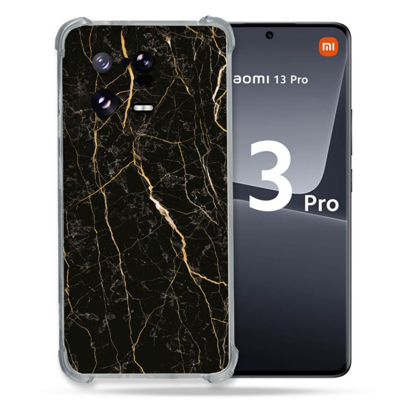 Coque Renforcée pour Xiaomi Mi 13 PRO Texture Marbre Noir