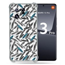 Coque Renforcée pour Xiaomi Mi 13 PRO Texture Plume Canard