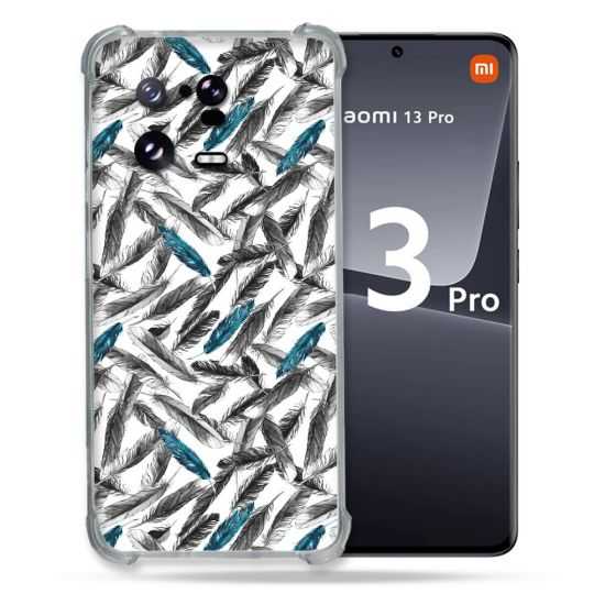 Coque Renforcée pour Xiaomi Mi 13 PRO Texture Plume Canard