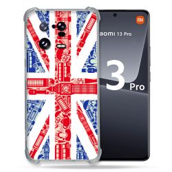 Coque Renforcée pour Xiaomi Mi 13 PRO Voyage Angleterre Blanc