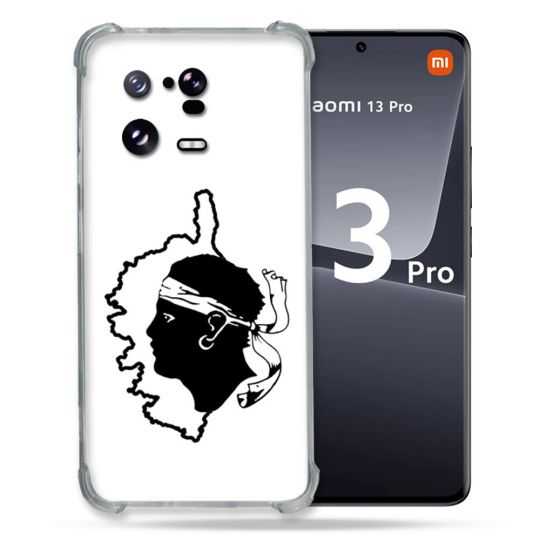 Coque Renforcée pour Xiaomi Mi 13 PRO Voyage Corse Blanc