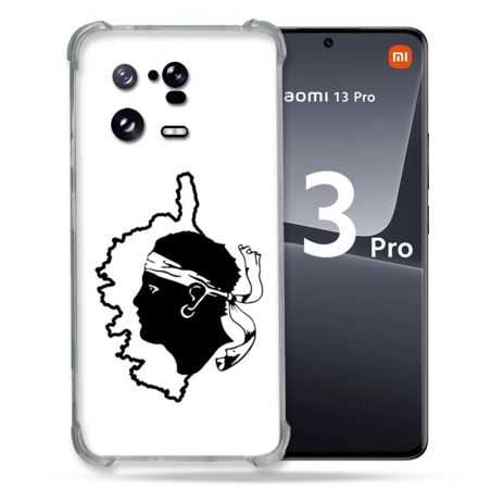 Coque Renforcée pour Xiaomi Mi 13 PRO Voyage Corse Blanc