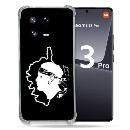 Coque Renforcée pour Xiaomi Mi 13 PRO Voyage Corse Noir