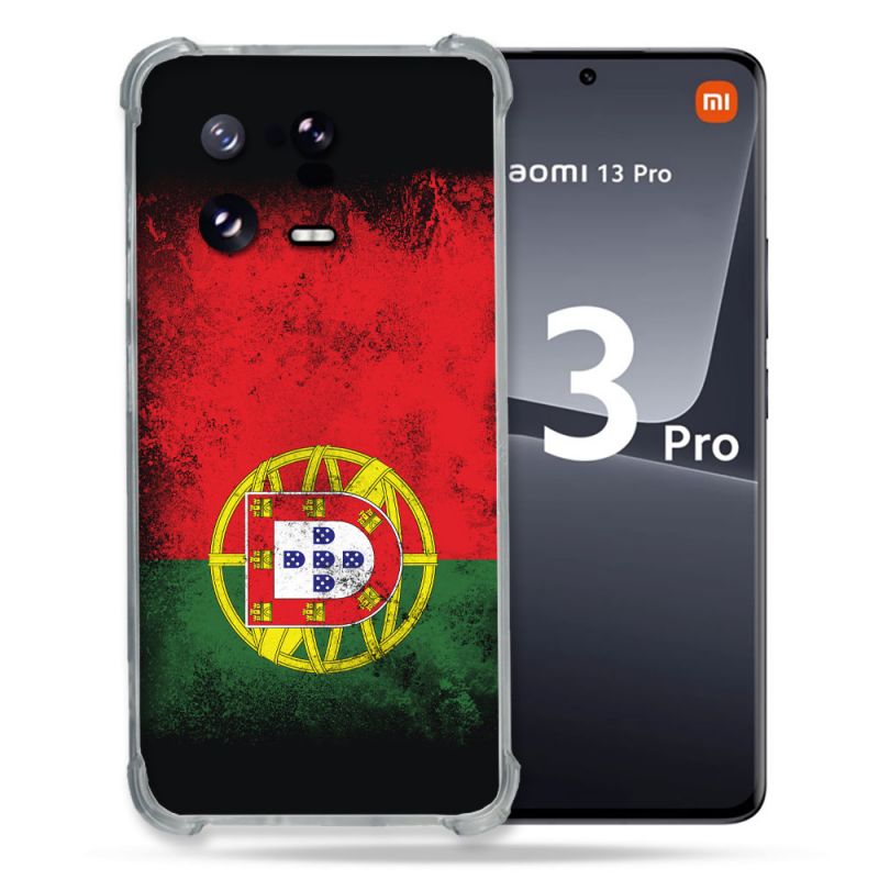 Coque Renforcée pour Xiaomi Mi 13 PRO Voyage Portugal Drapeau
