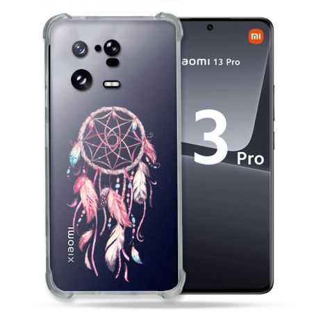 Coque Renforcée Transparente pour Xiaomi Mi 13 PRO Attrape Reve Rose