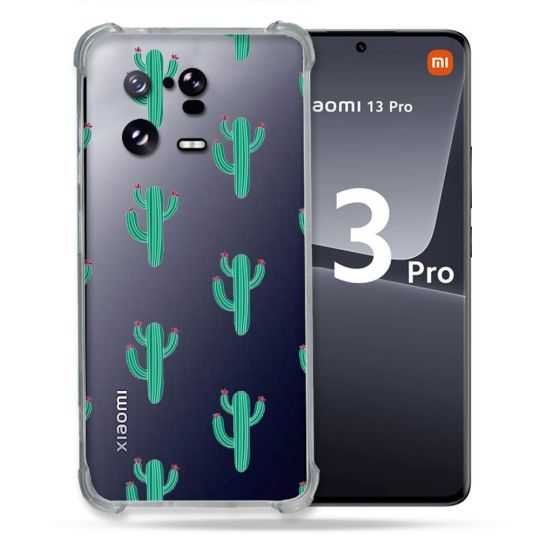 Coque Renforcée Transparente pour Xiaomi Mi 13 PRO Cactus
