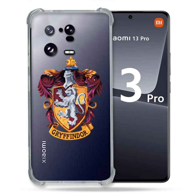 Coque Renforcée Transparente pour Xiaomi Mi 13 PRO Harry Potter Griffindor
