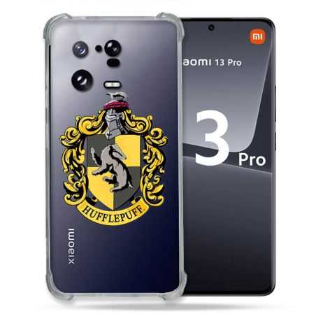Coque Renforcée Transparente pour Xiaomi Mi 13 PRO Harry Potter Hufflepuff