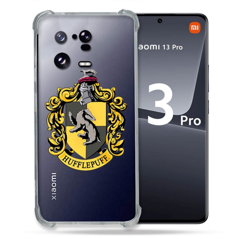 Coque Renforcée Transparente pour Xiaomi Mi 13 PRO Harry Potter Hufflepuff