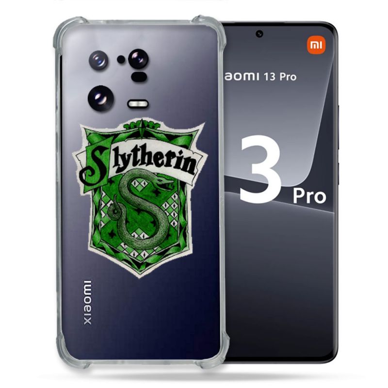 Coque Renforcée Transparente pour Xiaomi Mi 13 PRO Harry Potter Slytherin