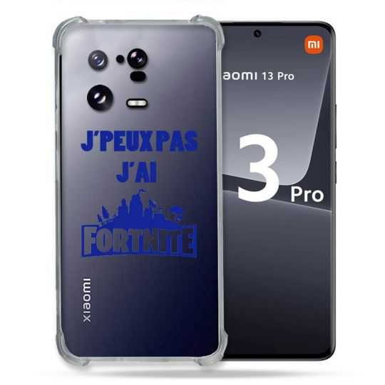 Coque Renforcée Transparente pour Xiaomi Mi 13 PRO Jpeux pas jai Fortnite