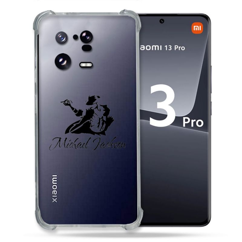 Coque Renforcée Transparente pour Xiaomi Mi 13 PRO Michael Jackson