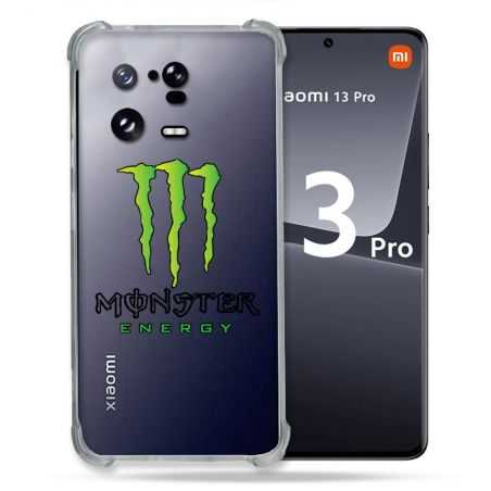 Coque Renforcée Transparente pour Xiaomi Mi 13 PRO Monster Energy