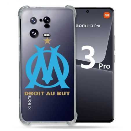Coque Renforcée Transparente pour Xiaomi Mi 13 PRO Olympique Marseille OM