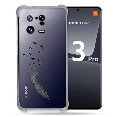 Coque Renforcée Transparente pour Xiaomi Mi 13 PRO Plume Infini