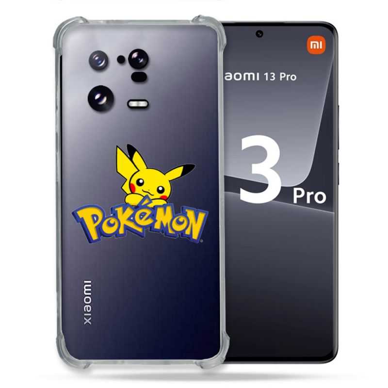 Coque Renforcée Transparente pour Xiaomi Mi 13 PRO Pokemon