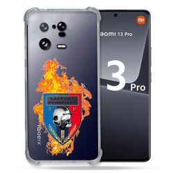 Coque Renforcée Transparente pour Xiaomi Mi 13 PRO Pompier Feu