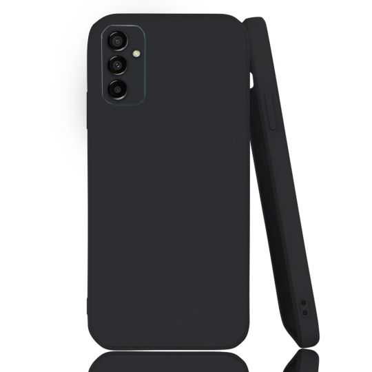 Coque Silicone Soft Touch Pour Samsung Galaxy A14 4G / 5G Noir