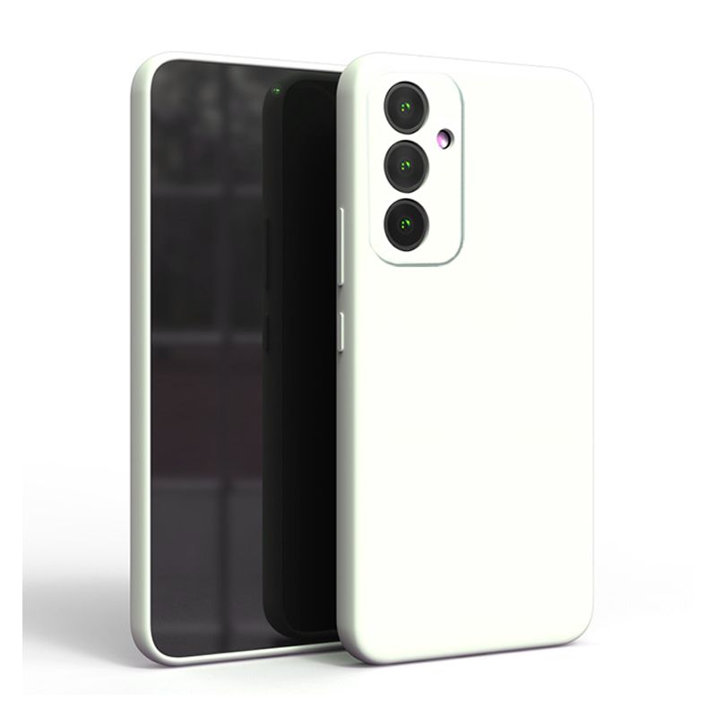 Coque Silicone Soft Touch Pour Samsung Galaxy A14 4G / 5G Blanc