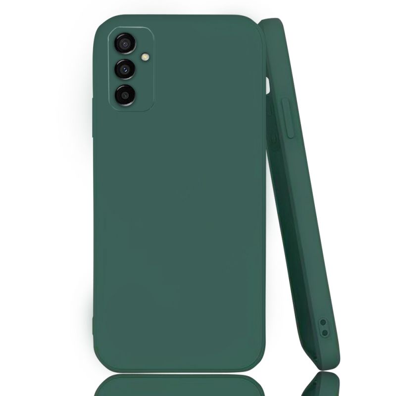 Coque Silicone Soft Touch Pour Samsung Galaxy A14 4G / 5G Vert