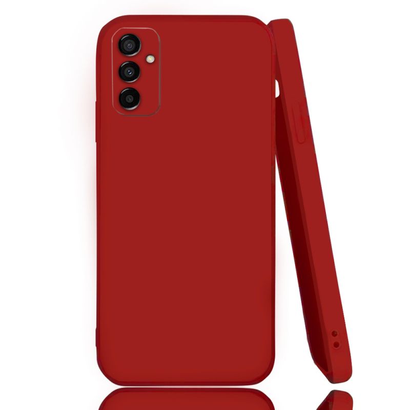 Coque Silicone Soft Touch Pour Samsung Galaxy A14 4G / 5G Rouge