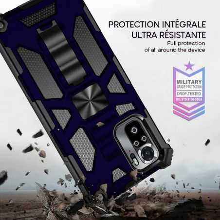 Coque Blindée Armor Ultra Robuste Antichoc Incassable Pour Samsung Galaxy A14 4G / 5G Bleu