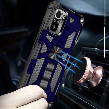 Coque Blindée Armor Ultra Robuste Antichoc Incassable Pour Samsung Galaxy A14 4G / 5G Bleu