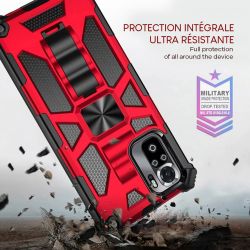 Coque Blindée Armor Ultra Robuste Antichoc Incassable Pour Samsung Galaxy A14 4G / 5G Rouge