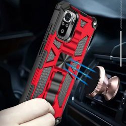 Coque Blindée Armor Ultra Robuste Antichoc Incassable Pour Samsung Galaxy A14 4G / 5G Rouge