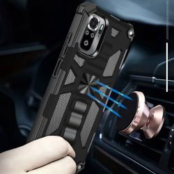 Coque Blindée Armor Ultra Robuste Antichoc Incassable Pour Samsung Galaxy A14 4G / 5G Noir