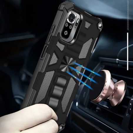 Coque Blindée Armor Ultra Robuste Antichoc Incassable Pour Samsung Galaxy A14 4G / 5G Noir