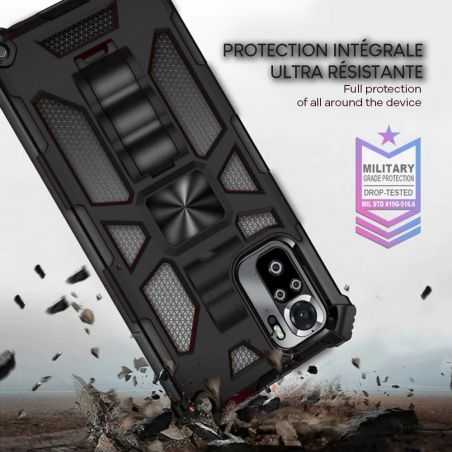 Coque Blindée Armor Ultra Robuste Antichoc Incassable Pour Samsung Galaxy A14 4G / 5G Noir