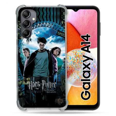 Coque Renforcée En Verre Trempé Pour Samsung Galaxy A14 4G / 5G Harry Potter Azkaban