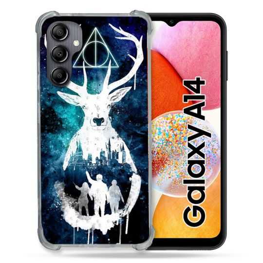 Coque Renforcée En Verre Trempé Pour Samsung Galaxy A14 4G / 5G Harry Potter Patronome