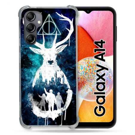 Coque Renforcée En Verre Trempé Pour Samsung Galaxy A14 4G / 5G Harry Potter Patronome