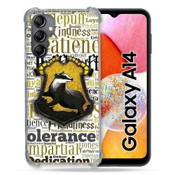 Coque Renforcée En Verre Trempé Pour Samsung Galaxy A14 4G / 5G Harry Potter Poursouffle