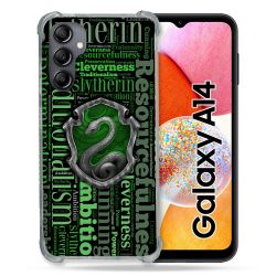 Coque Renforcée En Verre Trempé Pour Samsung Galaxy A14 4G / 5G Harry Potter Serpentar