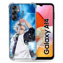 Coque Renforcée En Verre Trempé Pour Samsung Galaxy A14 4G / 5G Manga Bleach Hitsugaya